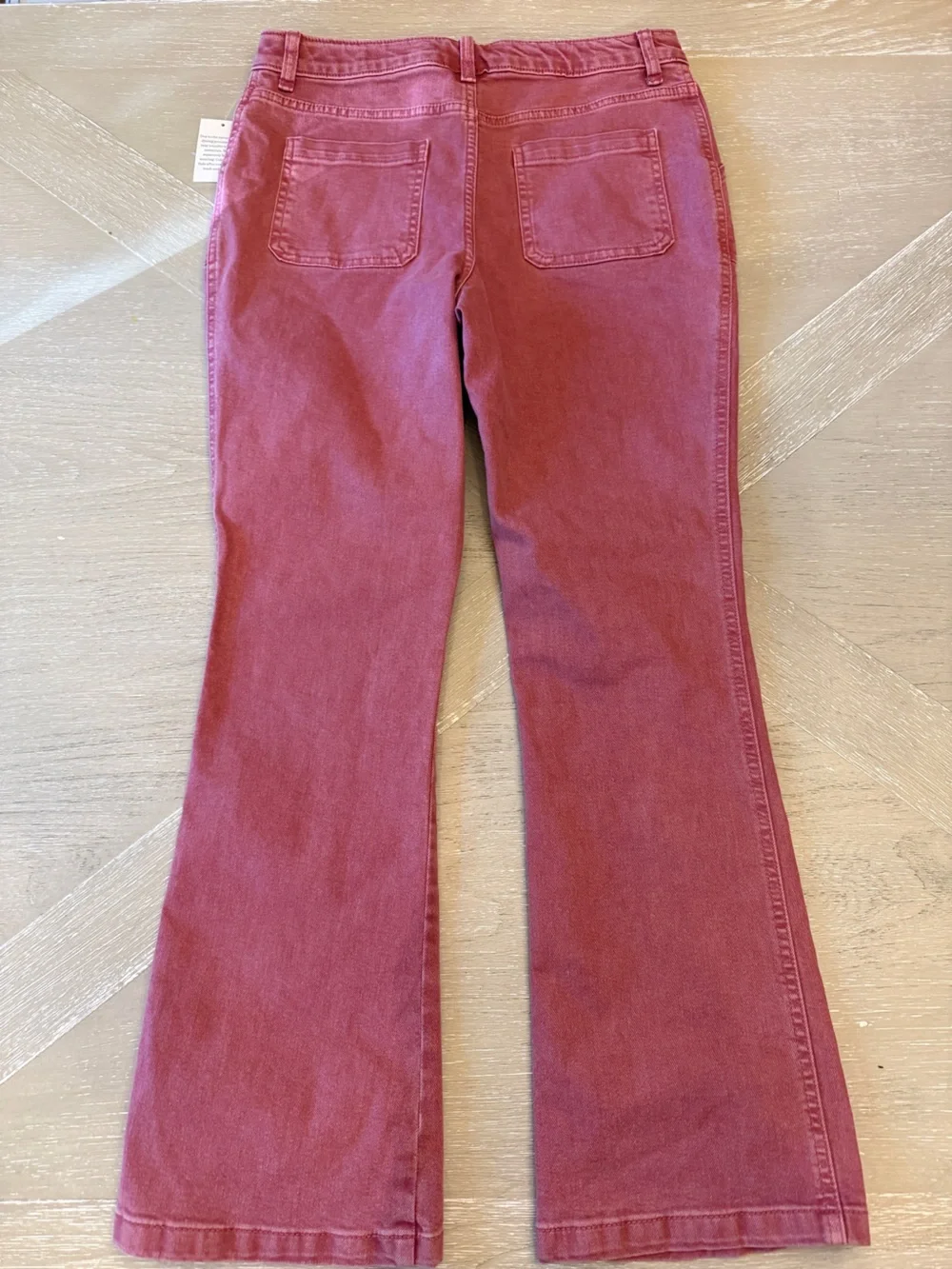 Cat & Jack Girls Rose Flare Hi-Rise Adjustable Waist casual pants
